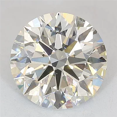 3.02ct J VS2 Rare Carat Ideal Cut Round Lab Grown Diamond