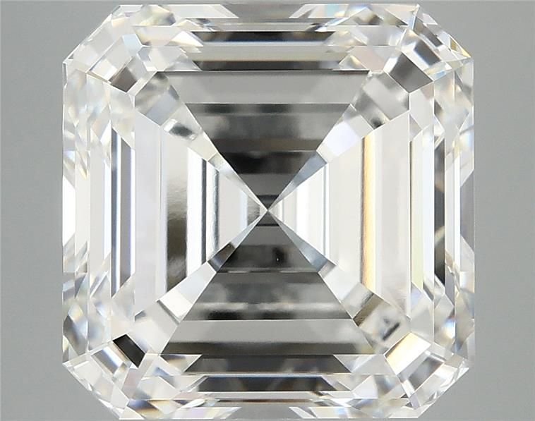 8.00ct F VVS2 Rare Carat Ideal Cut Asscher Lab Grown Diamond