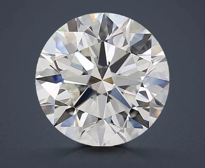 5.01ct H VS2 Rare Carat Ideal Cut Round Diamond