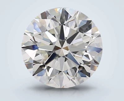 5.01ct H VS2 Rare Carat Ideal Cut Round Diamond
