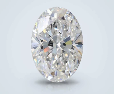 2.72ct D VS1 Rare Carat Ideal Cut Oval Lab Grown Diamond