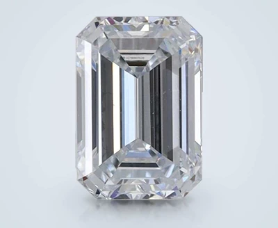 0.98ct F IF Rare Carat Ideal Cut Emerald Lab Grown Diamond