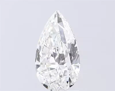 2.22ct E VVS2 Rare Carat Ideal Cut Pear Lab Grown Diamond