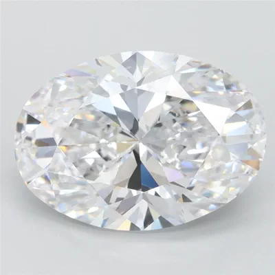 4.33ct D VVS1 Rare Carat Ideal Cut Oval Lab Grown Diamond