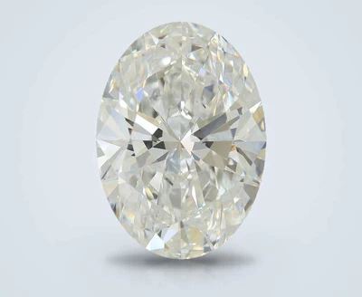 6.17ct F VS1 Rare Carat Ideal Cut Oval Lab Grown Diamond