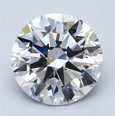 2.70ct E SI1 Rare Carat Ideal Cut Round Diamond