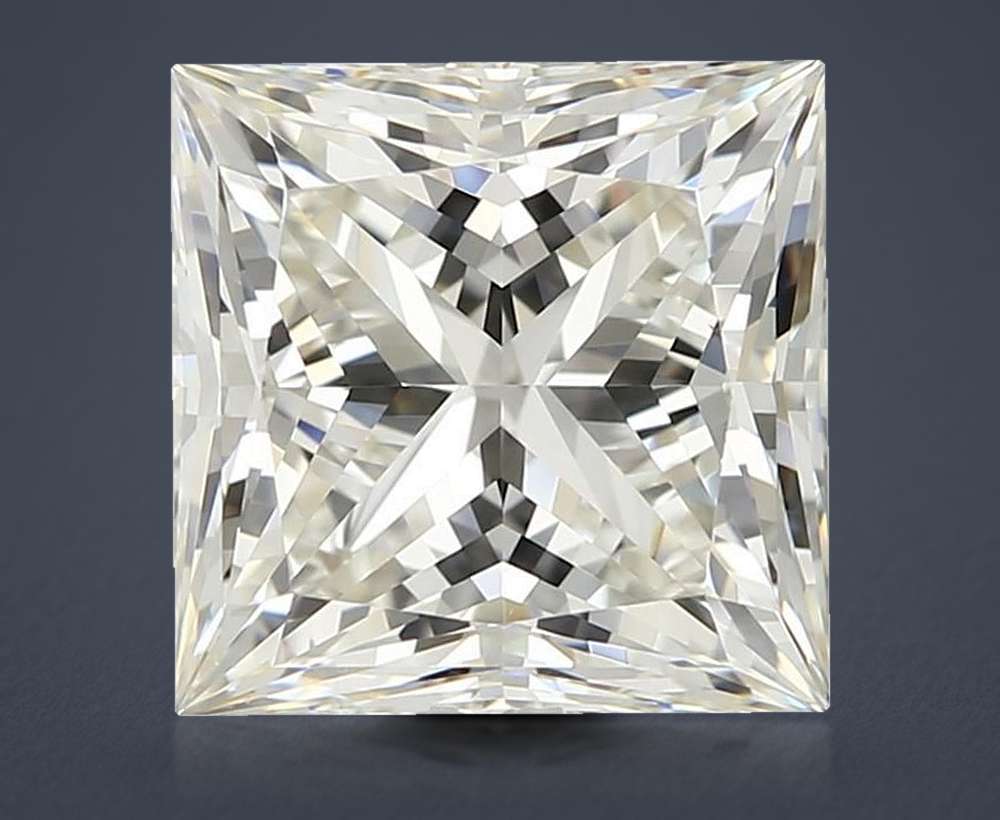 1.53ct K VS1 Rare Carat Ideal Cut Princess Diamond