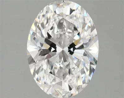 1.36ct F VS2 Rare Carat Ideal Cut Oval Lab Grown Diamond