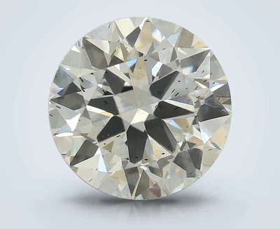 3.08ct F SI1 Excellent Cut Round Lab Grown Diamond