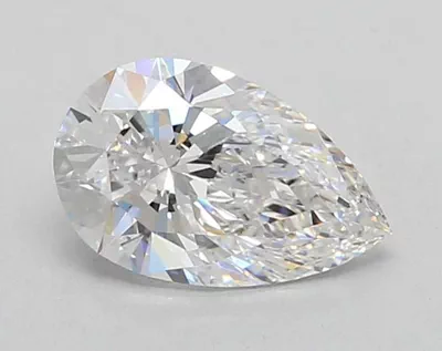 1.33ct D VVS2 Rare Carat Ideal Cut Pear Lab Grown Diamond