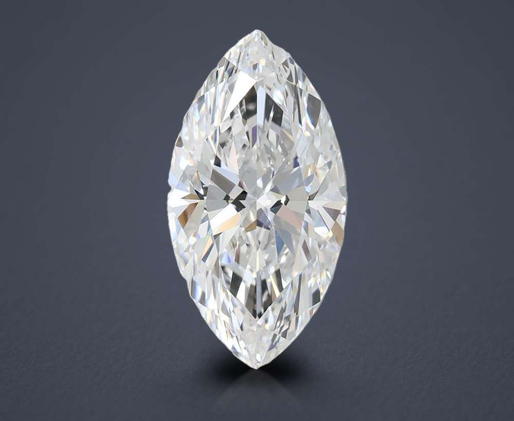 2.53ct D FL Rare Carat Ideal Cut Marquise Lab Grown Diamond