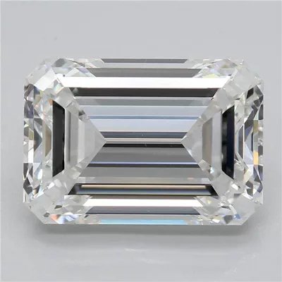 4.60ct G VS1 Excellent Cut Emerald Lab Grown Diamond