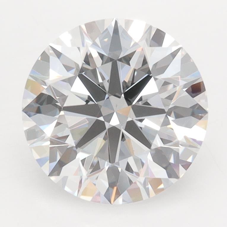 2.45ct D VVS1 Rare Carat Ideal Cut Round Lab Grown Diamond
