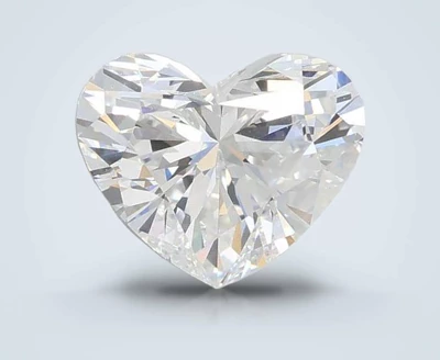 1.70ct D VVS2 Rare Carat Ideal Cut Heart Lab Grown Diamond