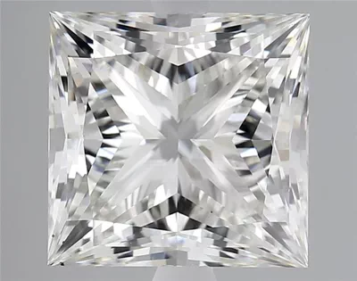 4.40ct H VS1 Rare Carat Ideal Cut Princess Lab Grown Diamond