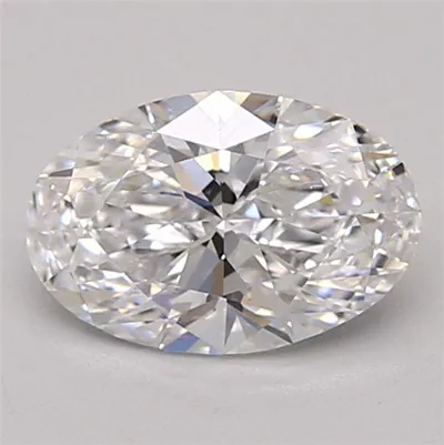 0.96ct D VVS2 Rare Carat Ideal Cut Oval Lab Grown Diamond
