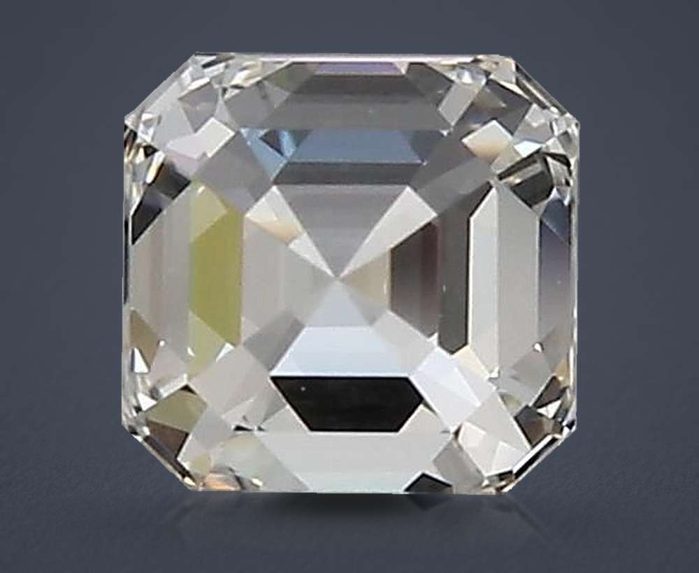 0.57ct I VVS2 Rare Carat Ideal Cut Asscher Diamond