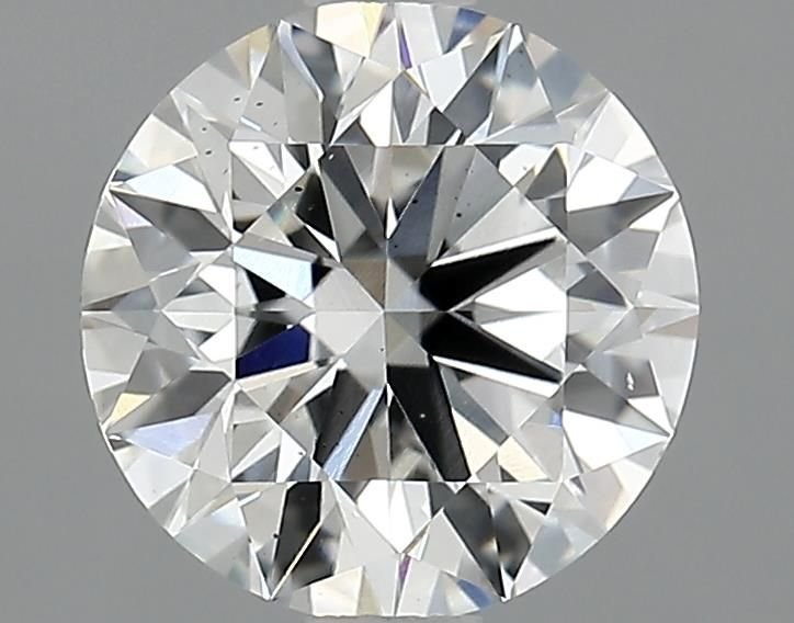 2.13ct F SI1 Rare Carat Ideal Cut Round Lab Grown Diamond