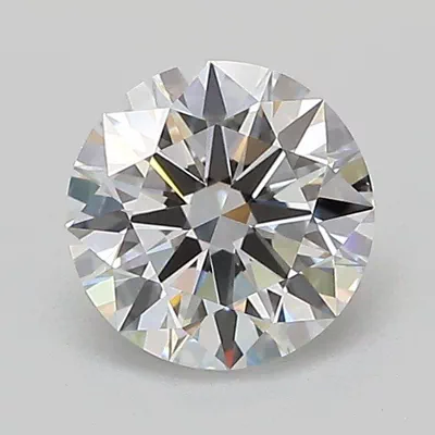 1.04ct D VS1 Rare Carat Ideal Cut Round Lab Grown Diamond
