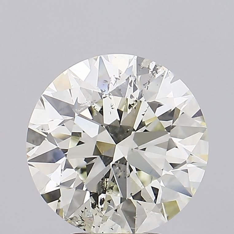 5.02ct J SI2 Ideal Cut Round Diamond