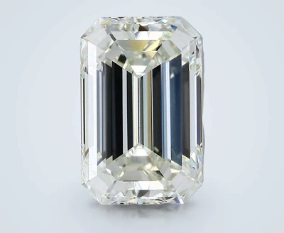 6.09ct K VS1 Rare Carat Ideal Cut Emerald Diamond