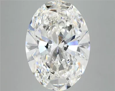 10.75ct F VS1 Rare Carat Ideal Cut Oval Lab Grown Diamond