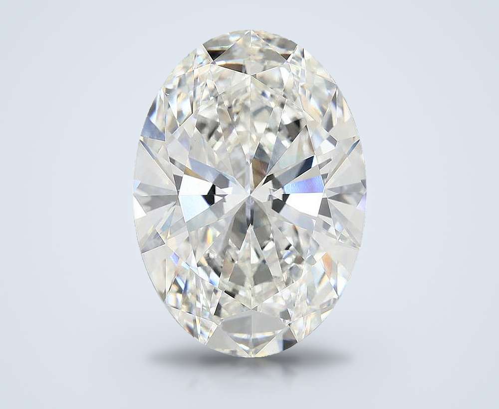 10.75ct F VS1 Rare Carat Ideal Cut Oval Lab Grown Diamond