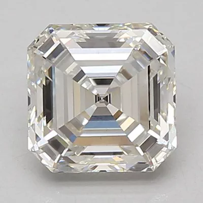 2.06ct G VS1 Excellent Cut Asscher Lab Grown Diamond