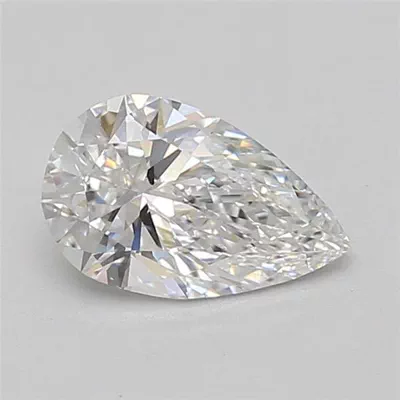 1.09ct D VS1 Rare Carat Ideal Cut Pear Lab Grown Diamond