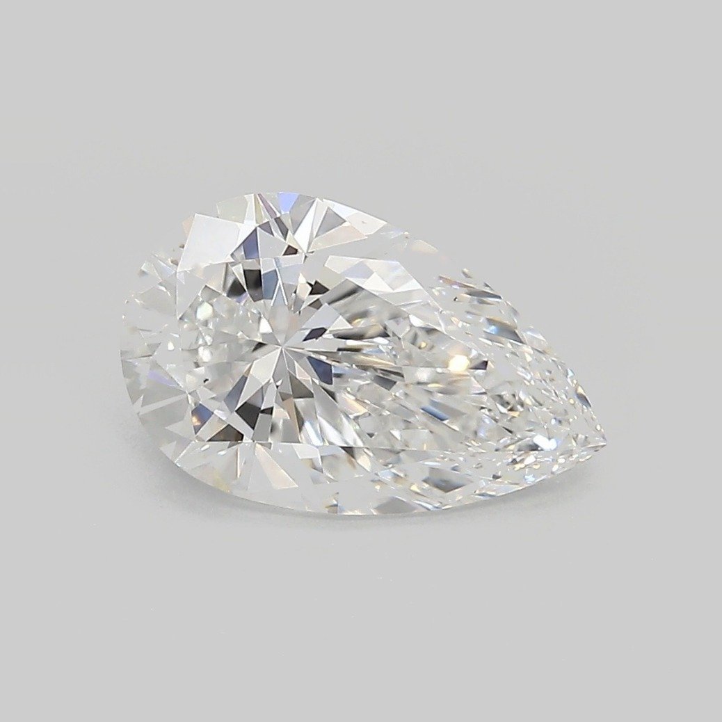 2.51ct D VS2 Rare Carat Ideal Cut Pear Lab Grown Diamond