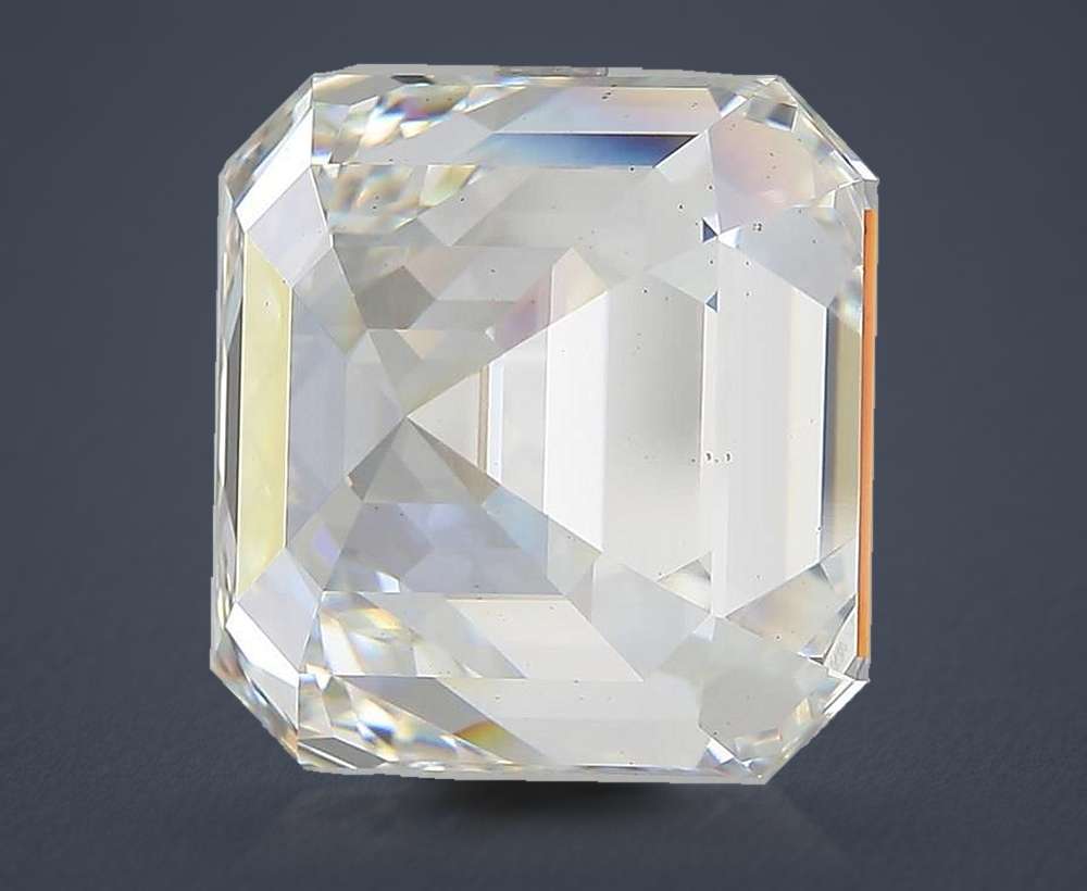 11.41ct F VS2 Rare Carat Ideal Cut Asscher Lab Grown Diamond