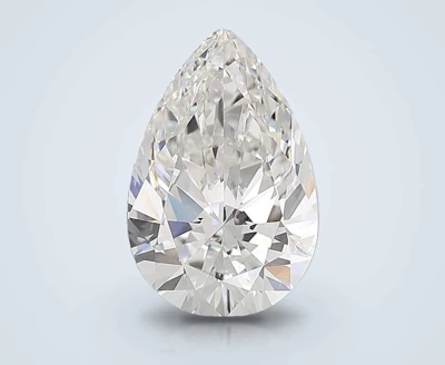 9.53ct F VS1 Rare Carat Ideal Cut Pear Lab Grown Diamond