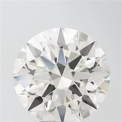 7.09ct F VS2 Rare Carat Ideal Cut Round Lab Grown Diamond