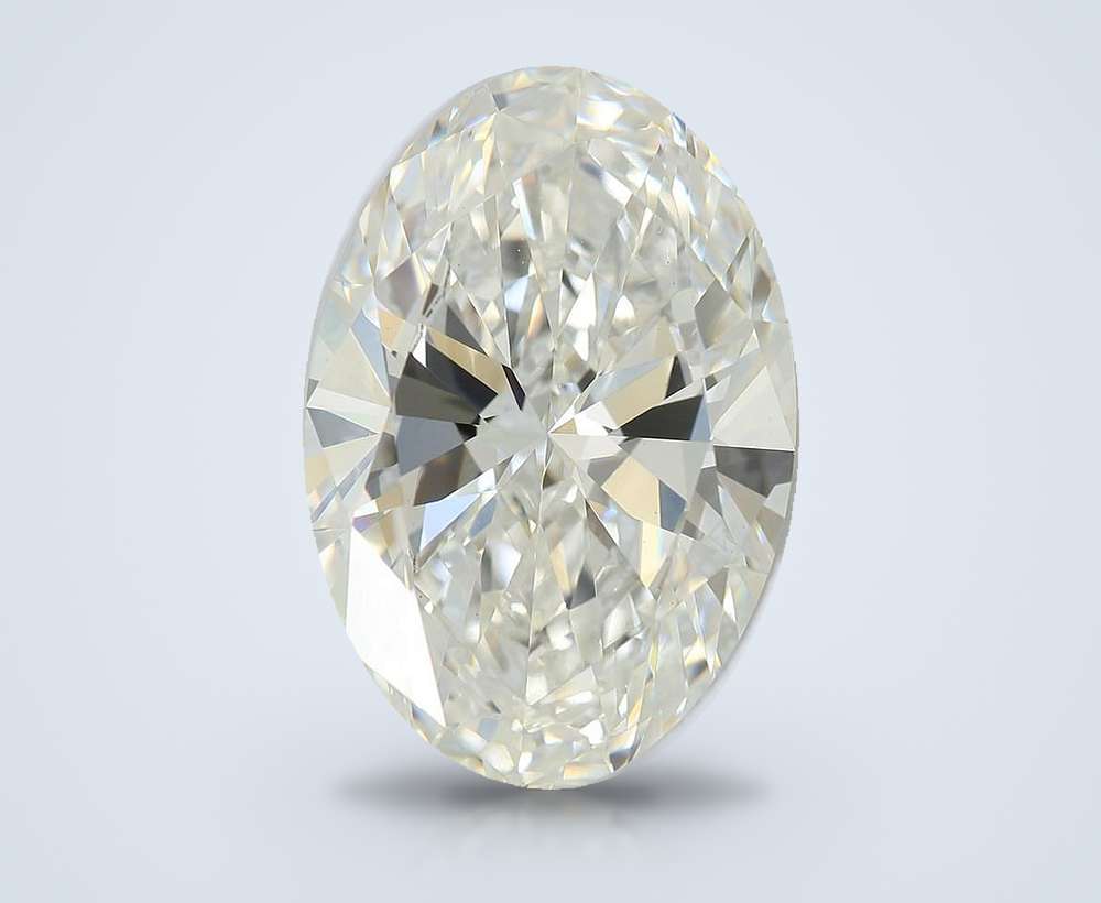 6.85ct E VVS2 Very Good Cut Oval Lab Grown Diamond