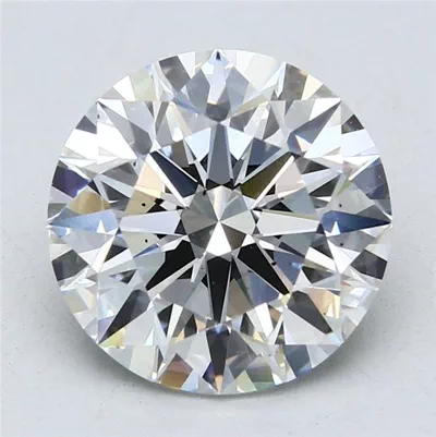 5.03ct E VS2 Rare Carat Ideal Cut Round Lab Grown Diamond