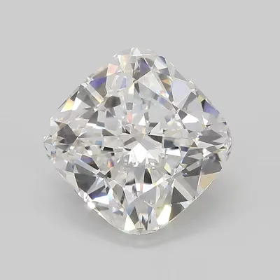 6.06ct E VVS2 Rare Carat Ideal Cut Cushion Lab Grown Diamond