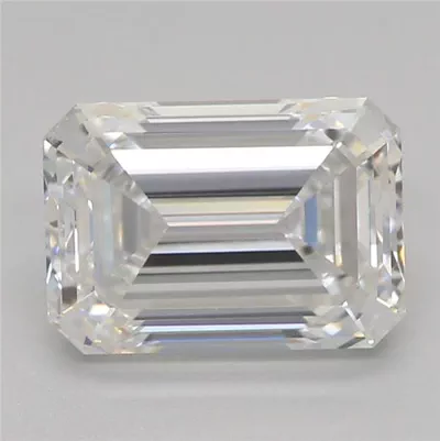 1.55ct D VS1 Rare Carat Ideal Cut Emerald Lab Grown Diamond