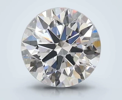 0.63ct D FL Rare Carat Ideal Cut Round Lab Grown Diamond