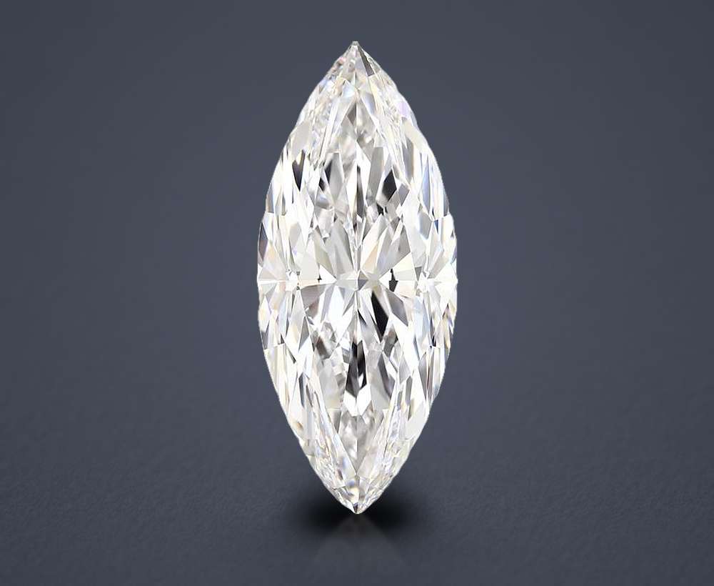 11.26ct D FL Very Good Cut Marquise Diamond