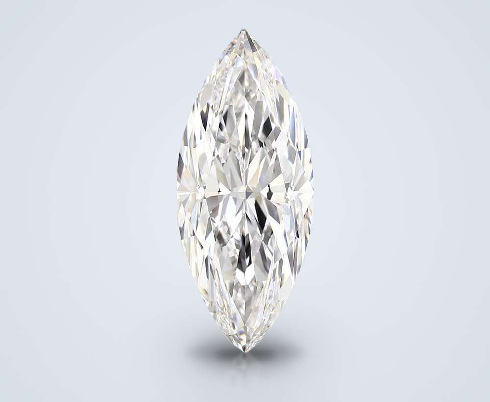 11.26ct D FL Very Good Cut Marquise Diamond