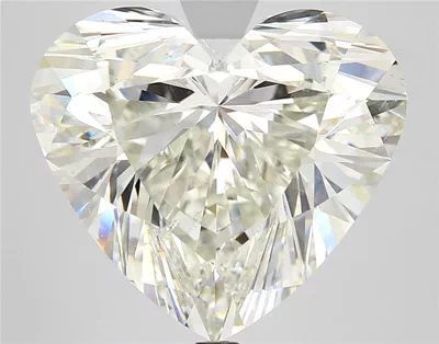 10.54ct J SI2 Rare Carat Ideal Cut Heart Diamond