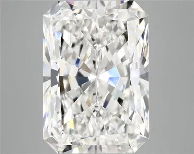8.52ct F VVS2 Rare Carat Ideal Cut Radiant Lab Grown Diamond