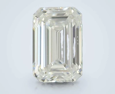 1.37ct E VVS2 Rare Carat Ideal Cut Emerald Lab Grown Diamond