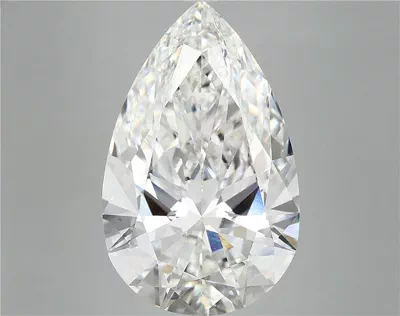 12.04ct F VVS2 Rare Carat Ideal Cut Pear Lab Grown Diamond