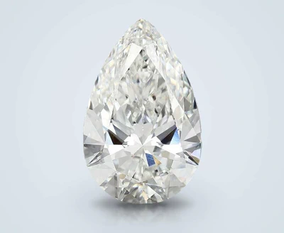 12.04ct F VVS2 Rare Carat Ideal Cut Pear Lab Grown Diamond
