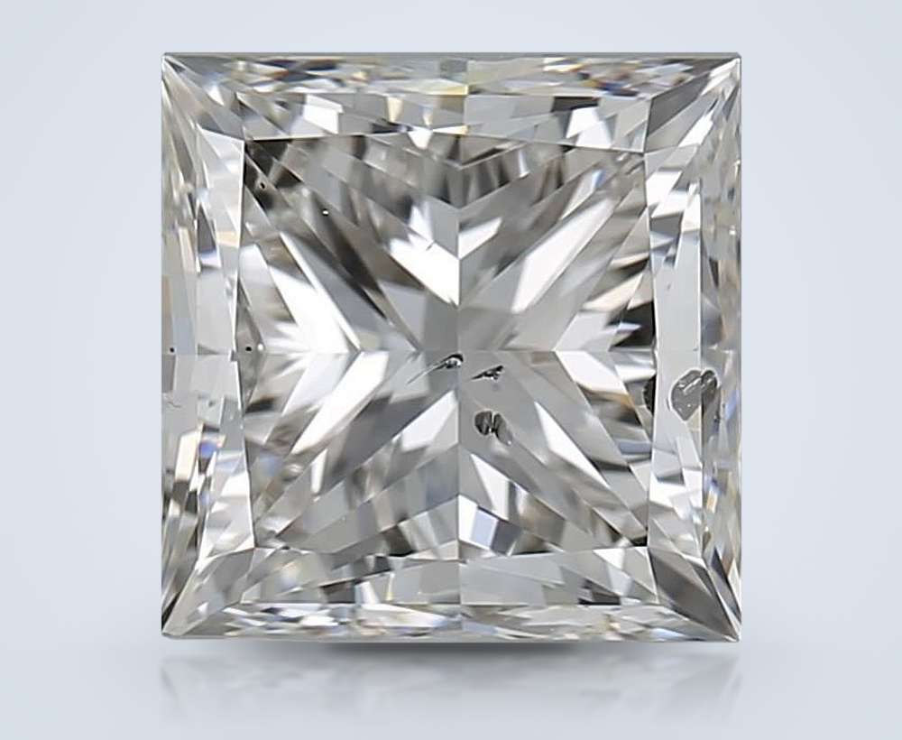 2.50ct I SI2 Rare Carat Ideal Cut Princess Diamond