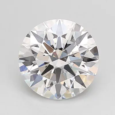 2.06ct D VS1 Rare Carat Ideal Cut Round Lab Grown Diamond