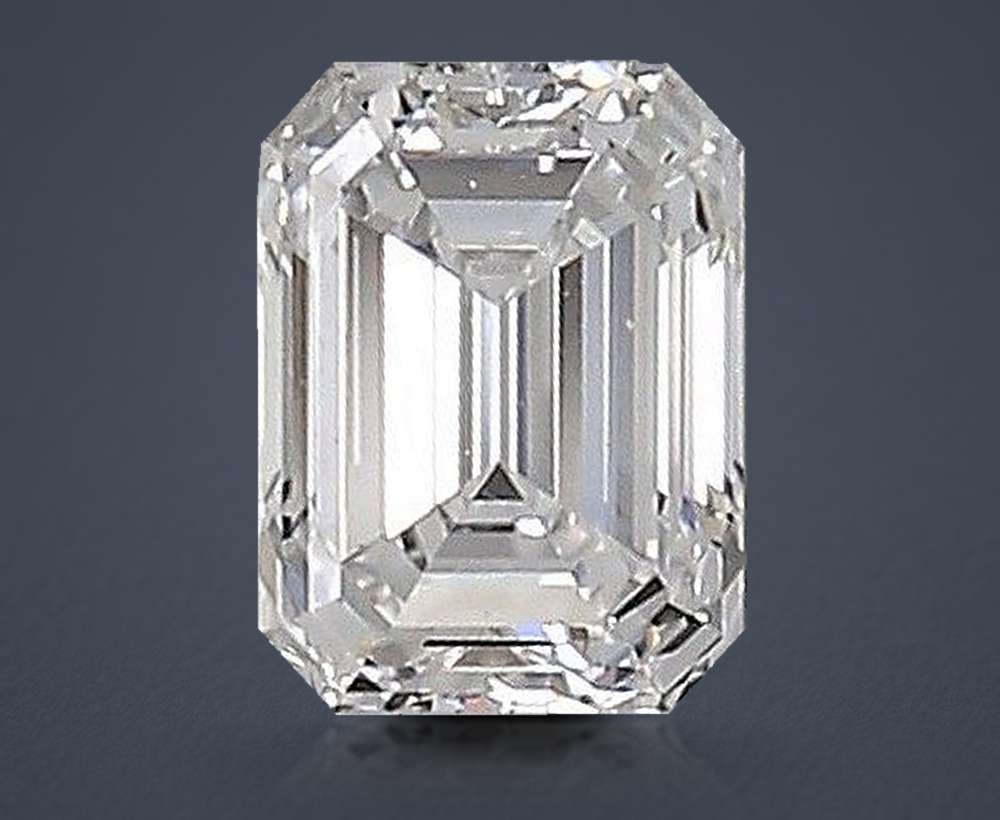 0.50ct D VS1 Rare Carat Ideal Cut Emerald Diamond