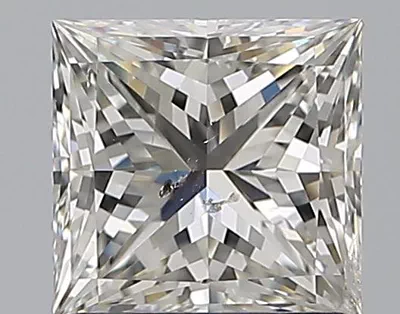 1.58ct J SI2 Excellent Cut Princess Diamond
