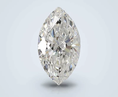 3.09ct F VVS2 Rare Carat Ideal Cut Marquise Lab Grown Diamond